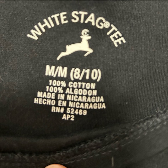 NWOT women’s t shirt with beautiful blue and green rose size M by White Stag - Picture 3 of 6